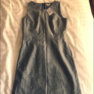 J Crew Grey Cocktail Dress